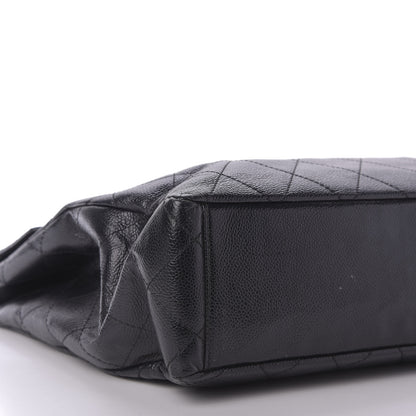 Chanel Caviar Quilted Single Flap Black 6 of 14