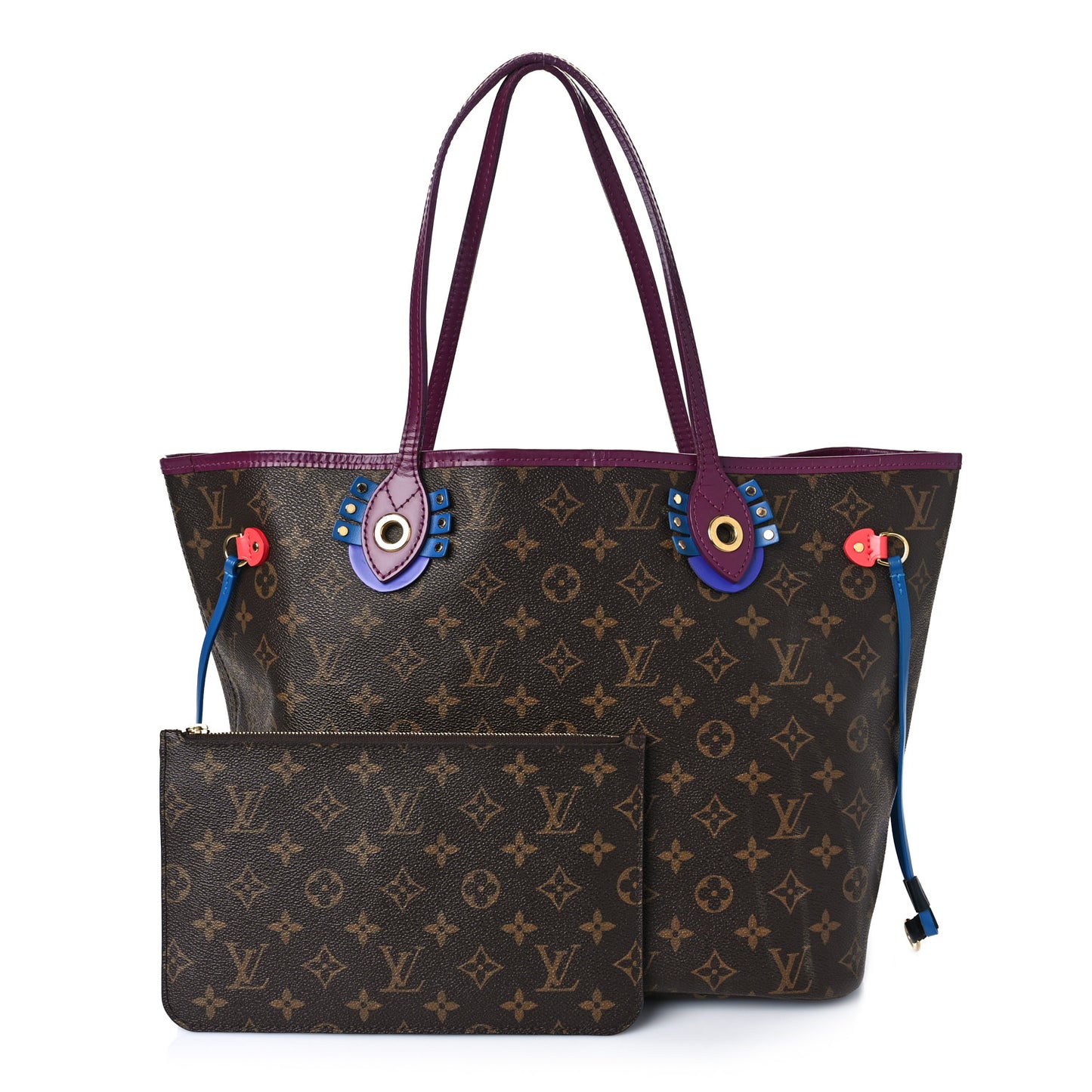 Monogram Totem Neverfull MM Magenta