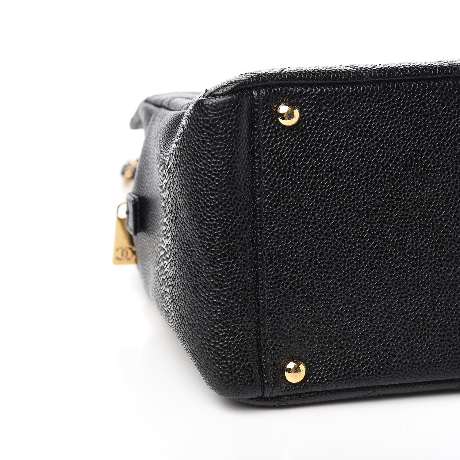 Chanel Caviar Quilted Petit Timeless Tote PTT Black 7 of 9
