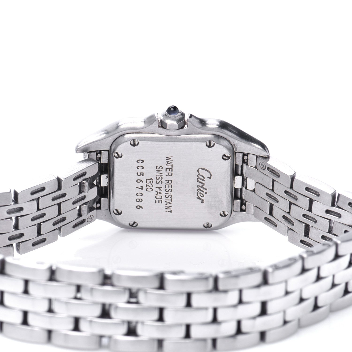 Cartier Stainless Steel 22mm Panthere Quartz Watch 4 of 5