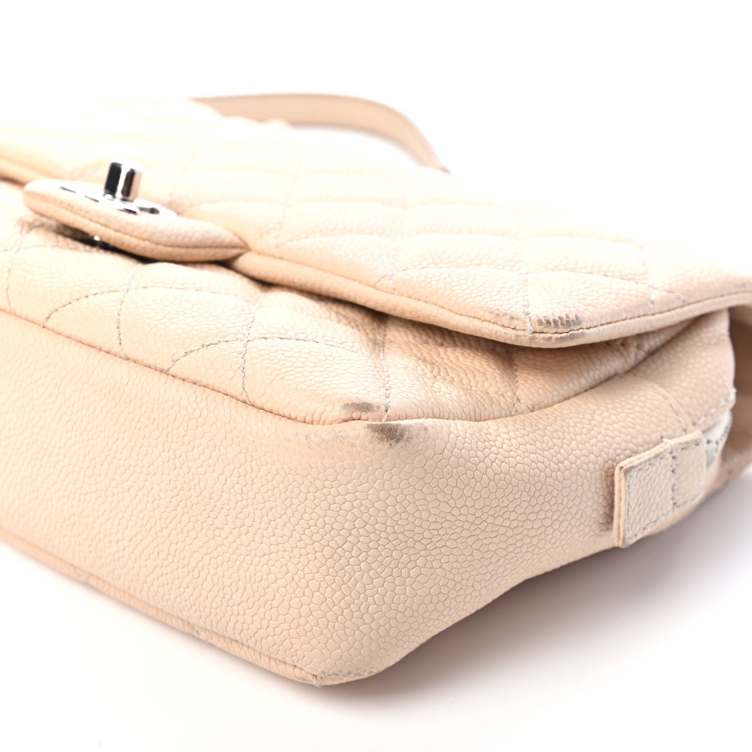 Chanel Caviar Quilted Medium Casual Journey Flap Light Pink 9 of 11