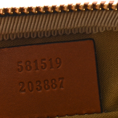 Gucci Vintage Canvas Calfskin Web Belted iPhone Case 70 28 Sand Cuir 7 of 10