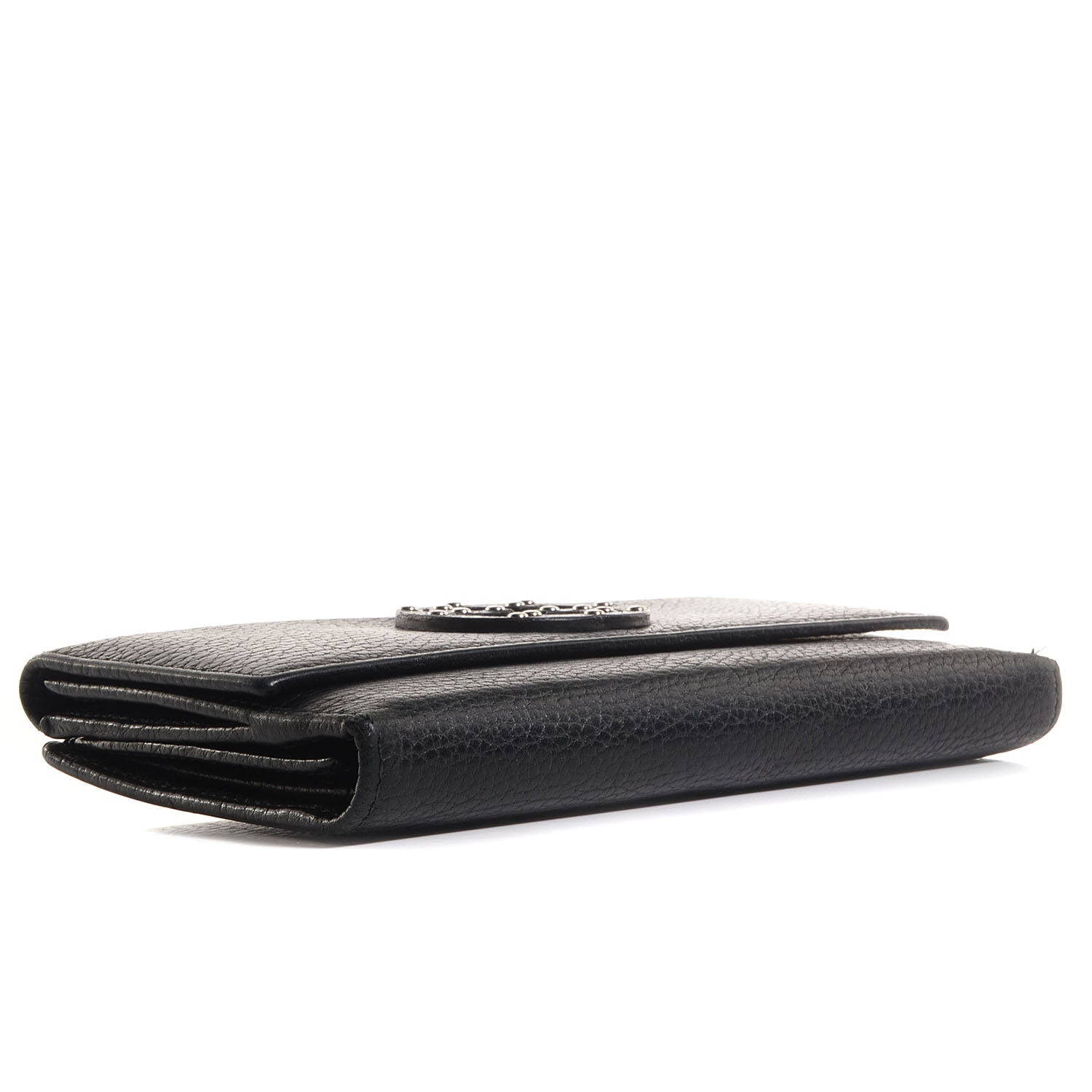 Gucci Leather Blondie Continental Wallet Black 4 of 7