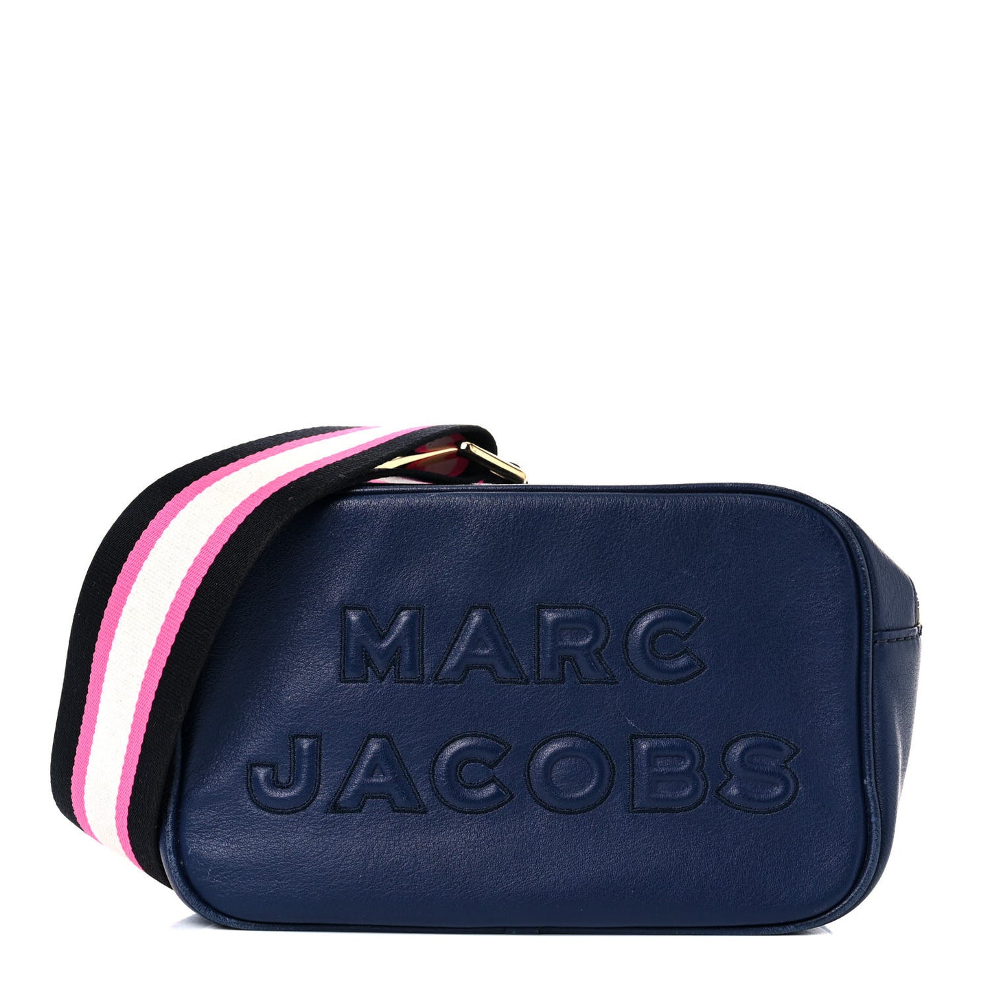 Calfskin The Flash Crossbody Indigo