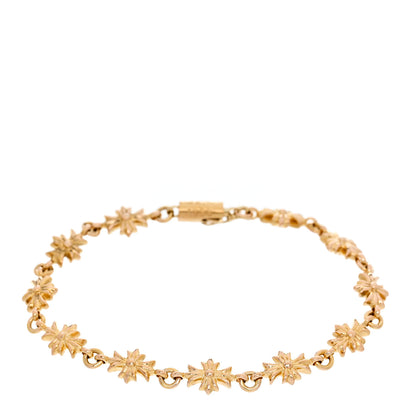 Chrome Hearts 22K Yellow Gold Maltese Cross Bracelet 1 of 4
