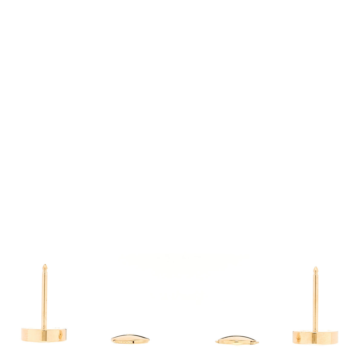 Cartier 18K Yellow Gold LOVE Earrings 3 of 5