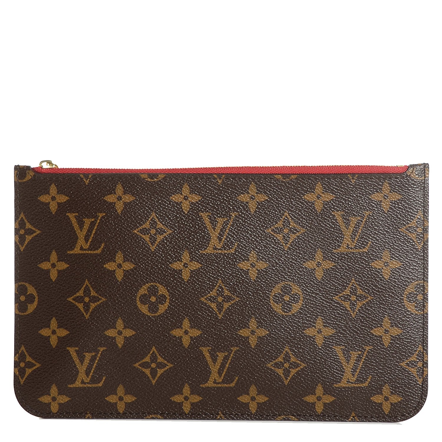 Louis Vuitton Monogram Neverfull MM GM Pochette Cherry 1 of 8