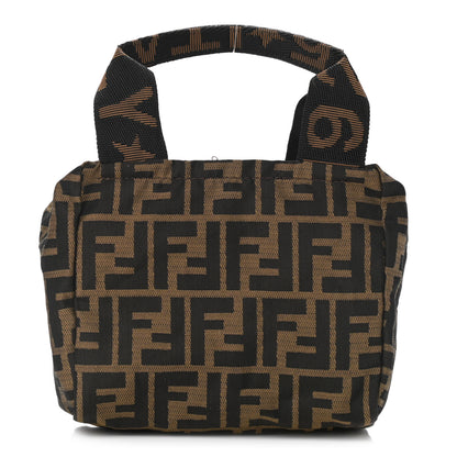 Fendi Fabric FF 1925 Mini Cosmetic Bag Tobacco 1 of 11