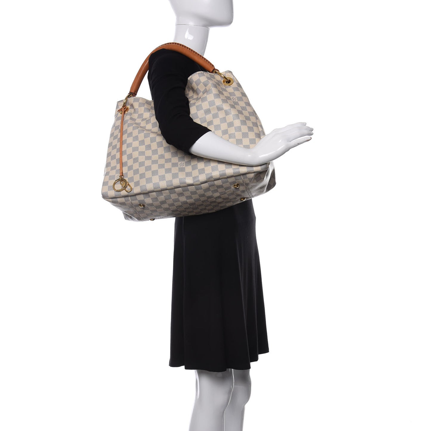 Damier Azur Artsy MM
