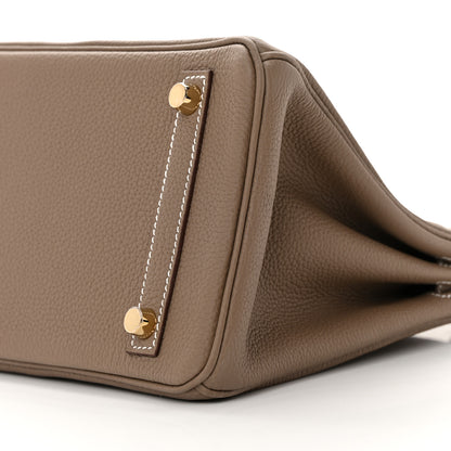 Hermes Togo Birkin 25 Etoupe 8 of 10