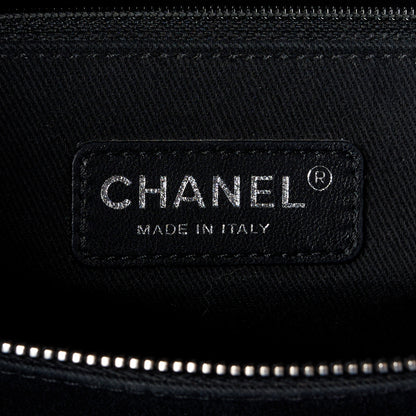 Chanel Caviar Quilted CC Timeless Soft Tote Black 6 of 10