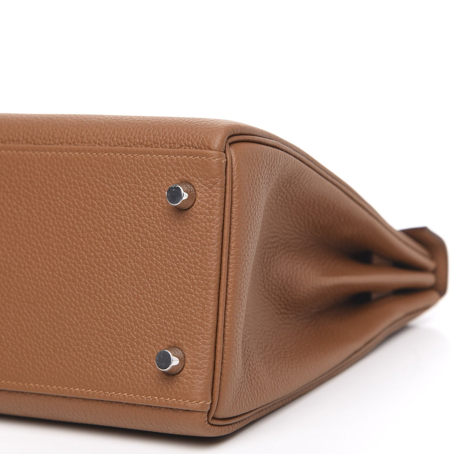 Togo Matte Alligator Kelly Retourne Touch 28 Gold