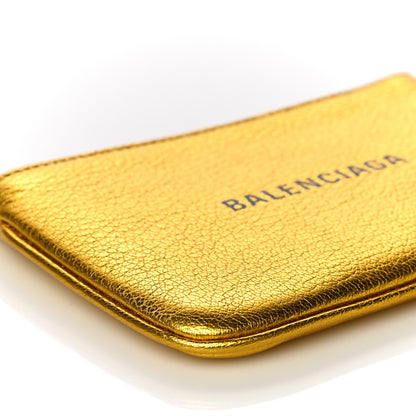 Balenciaga Metallic Calfskin Everyday XS Pouch Gold 9 of 10