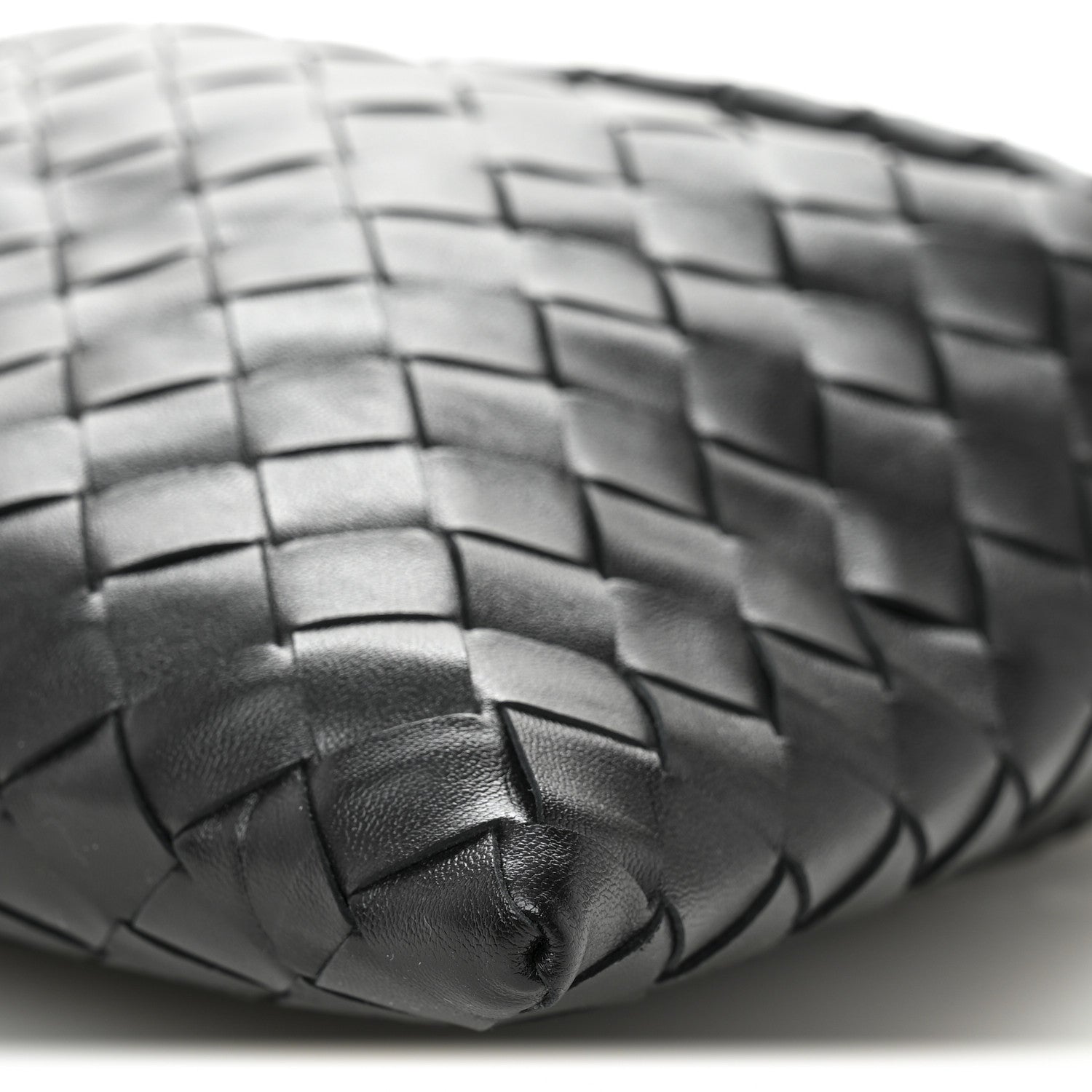 Bottega Veneta Calfskin Intrecciato Mini Hop Black 10 of 10