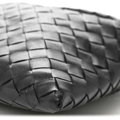 Bottega Veneta Calfskin Intrecciato Mini Hop Black 10 of 10