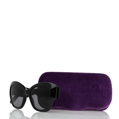 Gucci Acetate GG Butterfly Sunglasses GG0808S Black 8 of 8