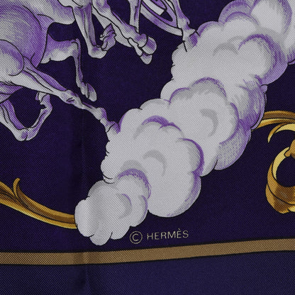 Hermes Silk Cosmos Scarf 90 6 of 7