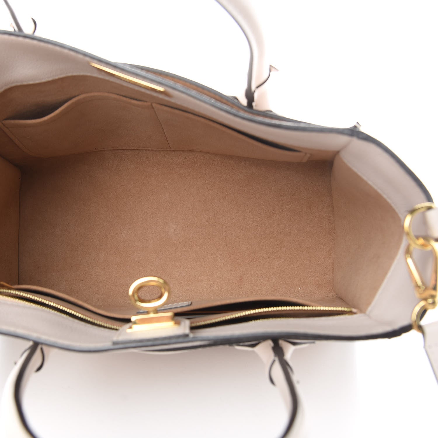 Louis Vuitton Calfskin Monogram On My Side Greige 5 of 11