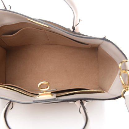 Louis Vuitton Calfskin Monogram On My Side Greige 5 of 11