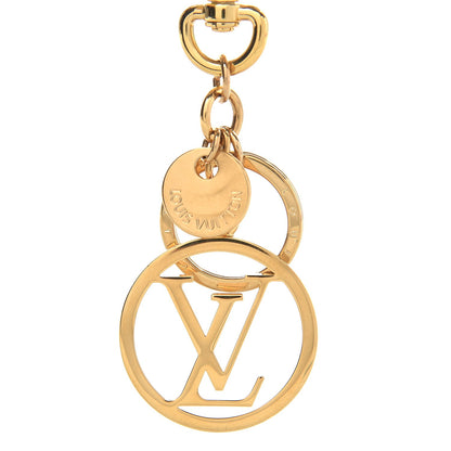 Louis Vuitton LV Circle Bag Charm Key Holder Gold 3 of 3