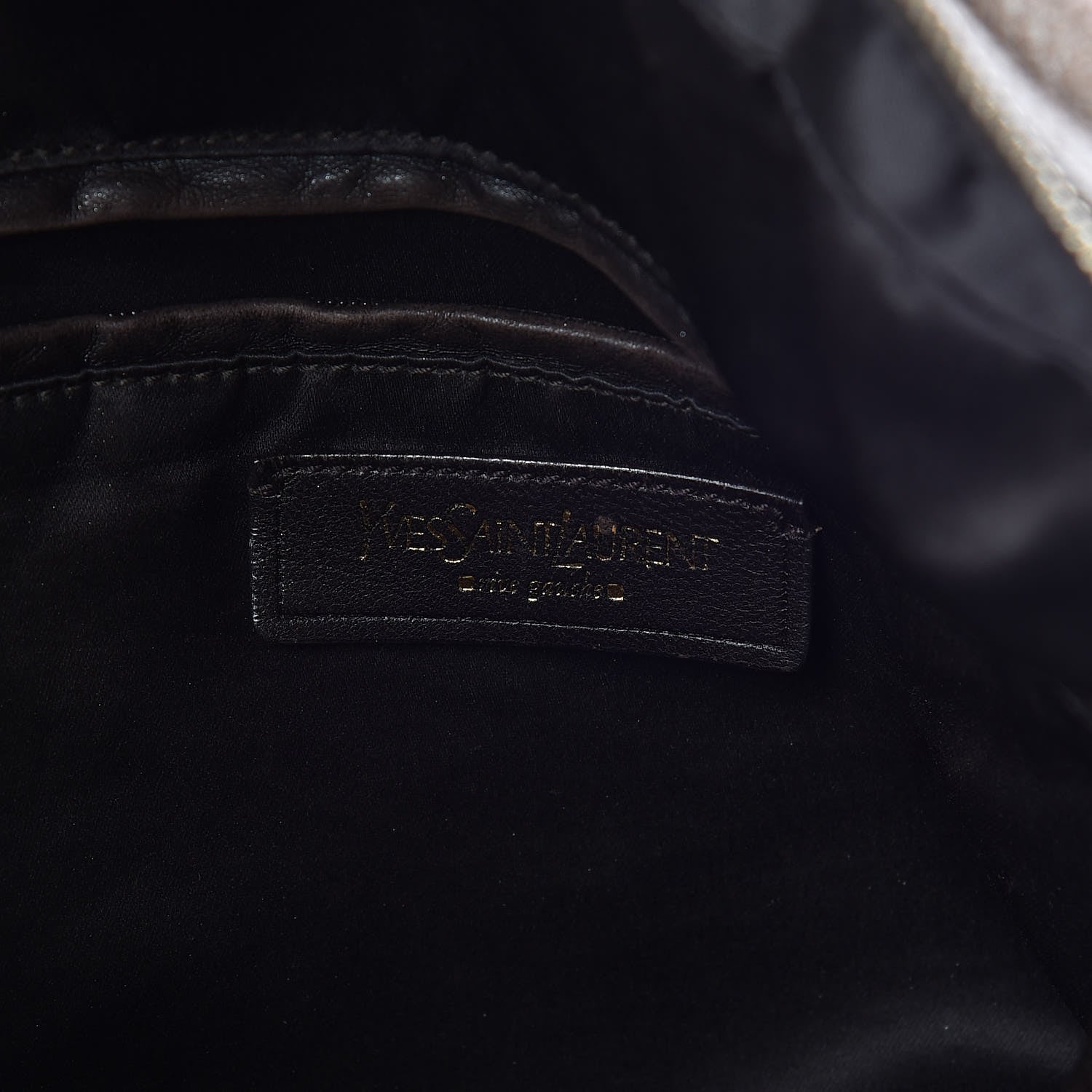 Saint Laurent Calfskin Oversized Muse Pewter 8 of 18