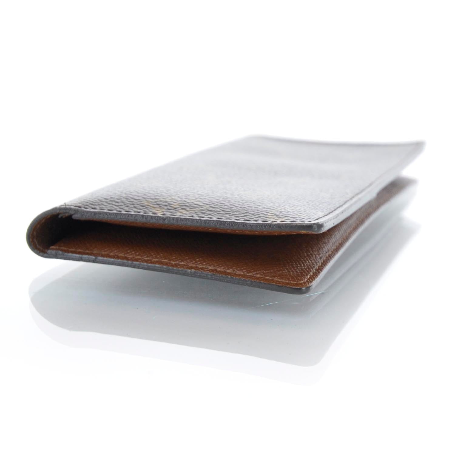 Louis Vuitton Monogram Checkbook Holder Case Wallet 3 of 6