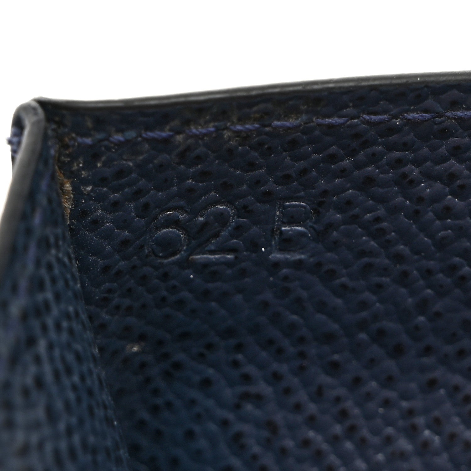 Prada Vitello Micro Grain Card Holder Wallet Baltico Marea 7 of 8