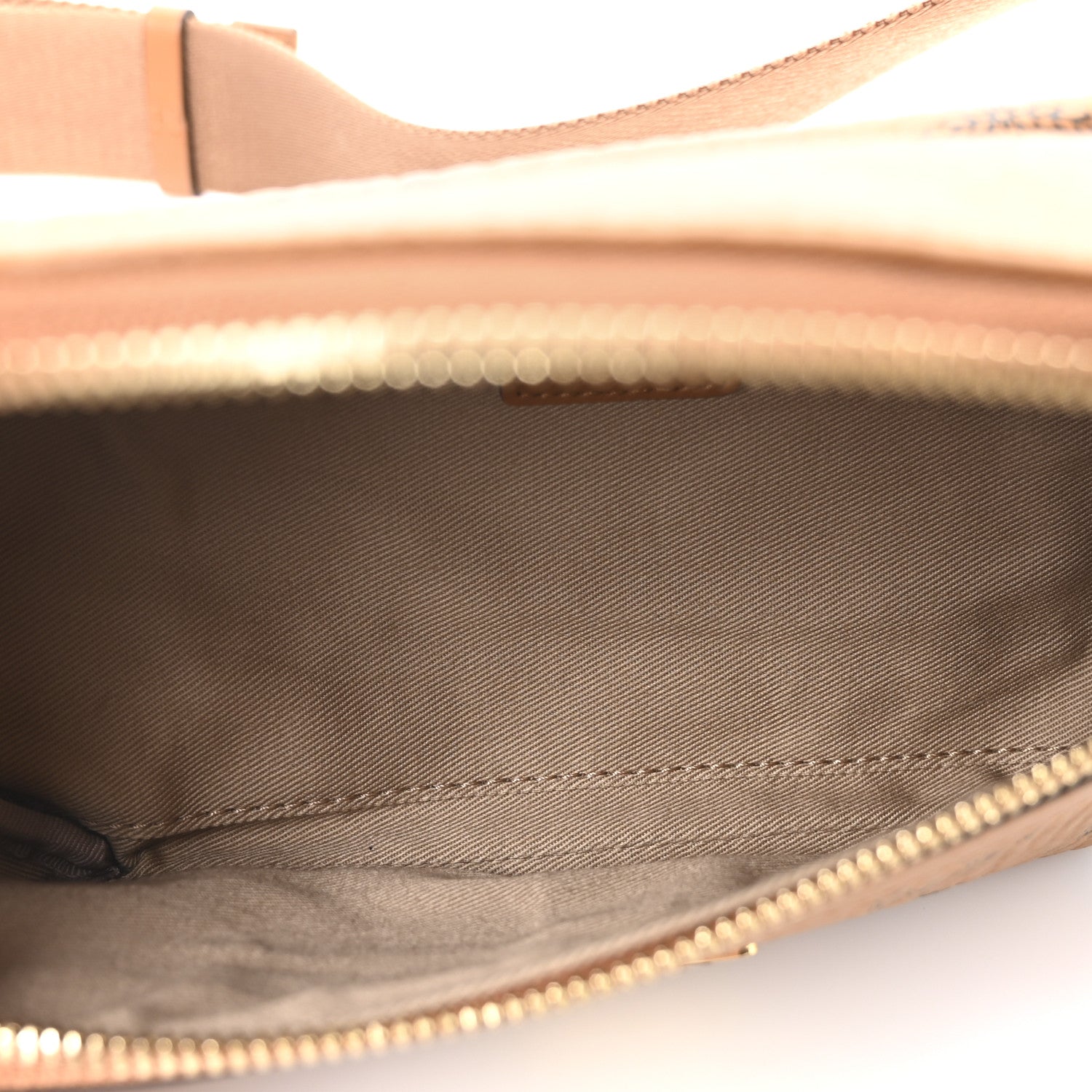MCM Visetos Small Fusten Belt Bag Cognac 5 of 10