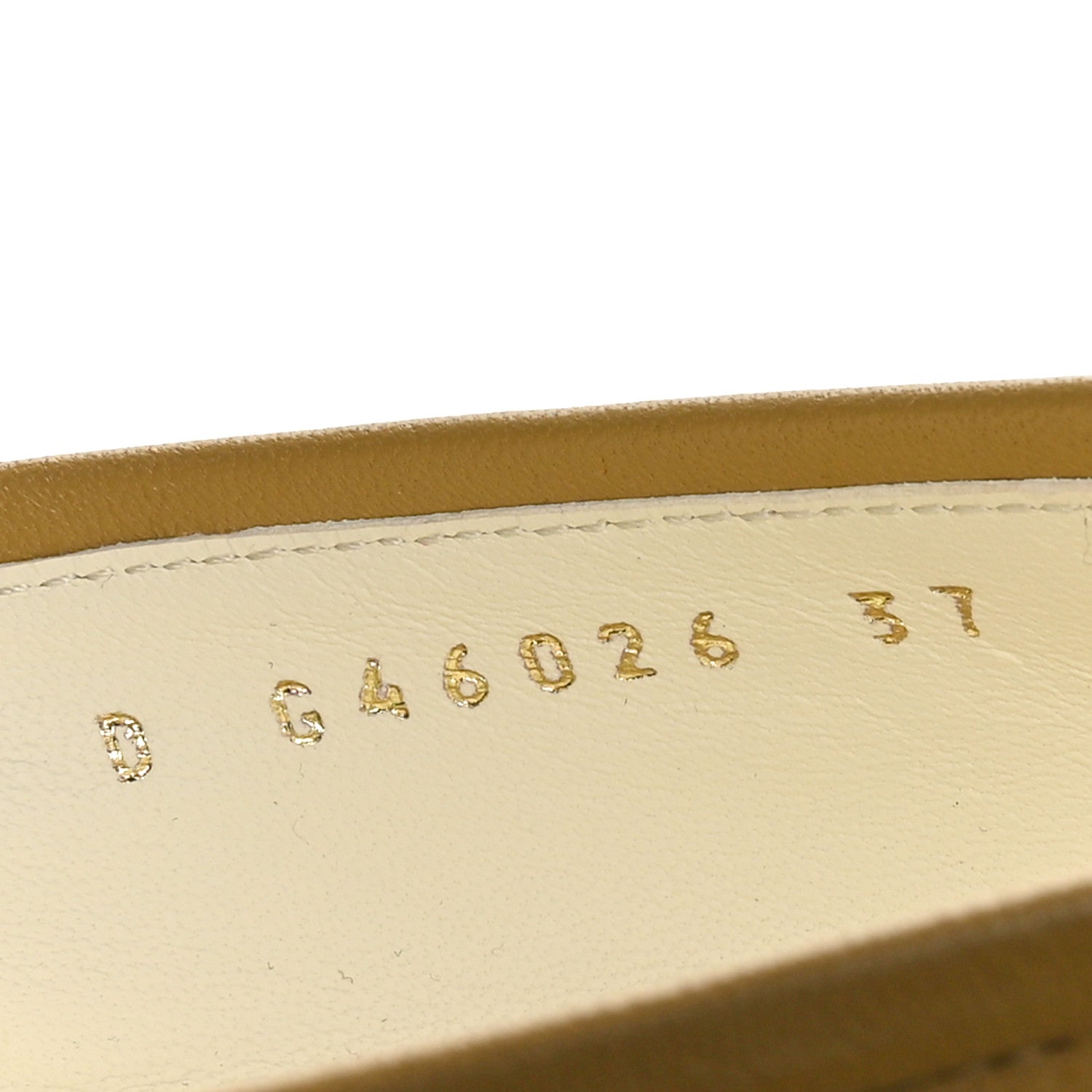 Chanel Suede Cap Toe CC Ballerina Flats 37 Beige Black 6 of 7