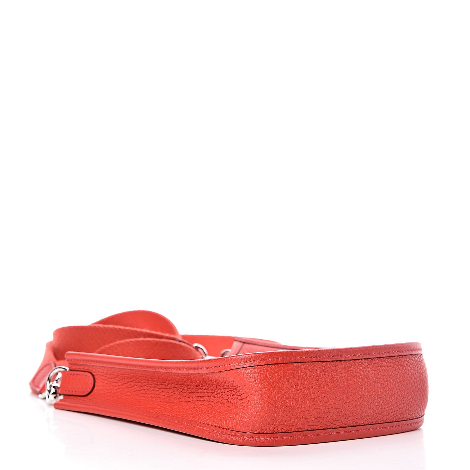 Hermes Taurillon Clemence Evelyne TPM Rouge Casaque 4 of 12
