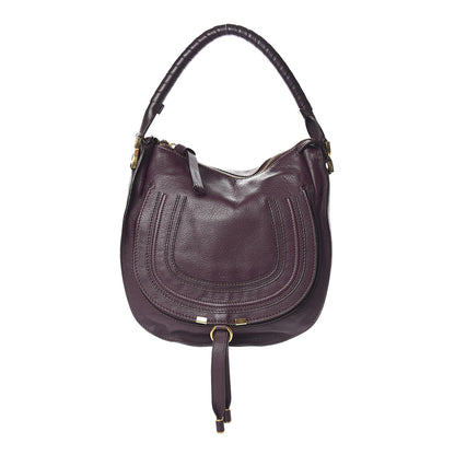 Chloe Calfskin Medium Marcie Hobo Intense Violine 1 of 8