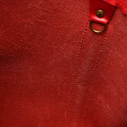 Louis Vuitton Epi Keepall 45 Castillan Red 13 of 21
