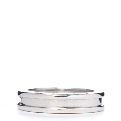 Bulgari 18K White Gold Diamond B.Zero1 Engagement Ring 55 7.25 3 of 5