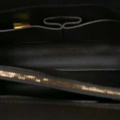 Chanel Caviar Quilted Small Coco Handle Flap Dark Brown 5 of 11