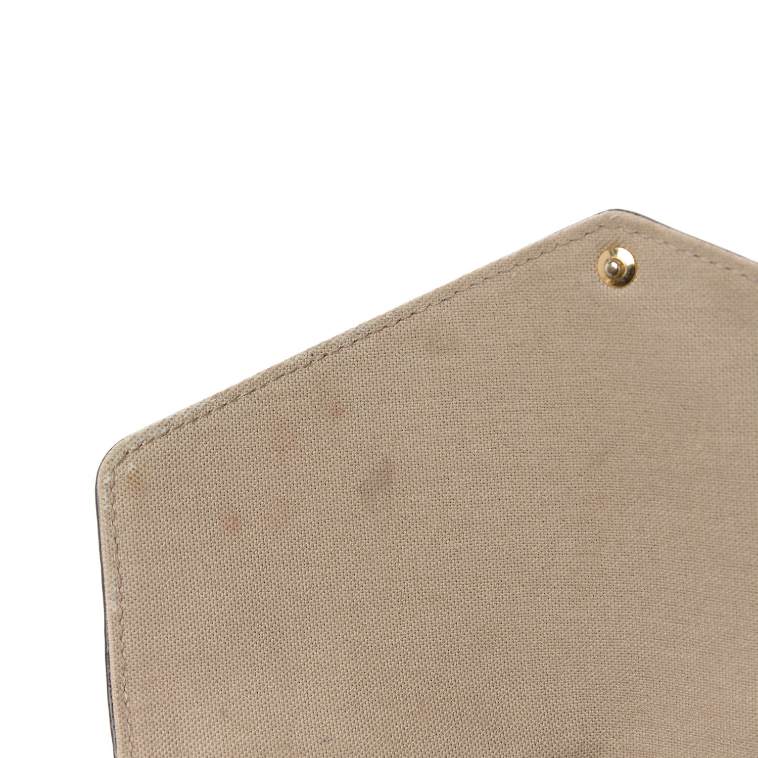 Louis Vuitton Empreinte Monogram Giant Felicie Pochette Tourterelle Creme 14 of 16