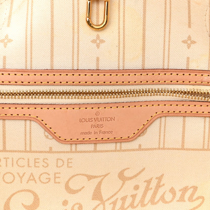 Louis Vuitton Damier Azur Neverfull PM 6 of 14