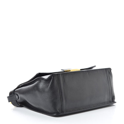 Fendi Agnello Old Shine Large Kan U Shoulder Bag Black 4 of 12
