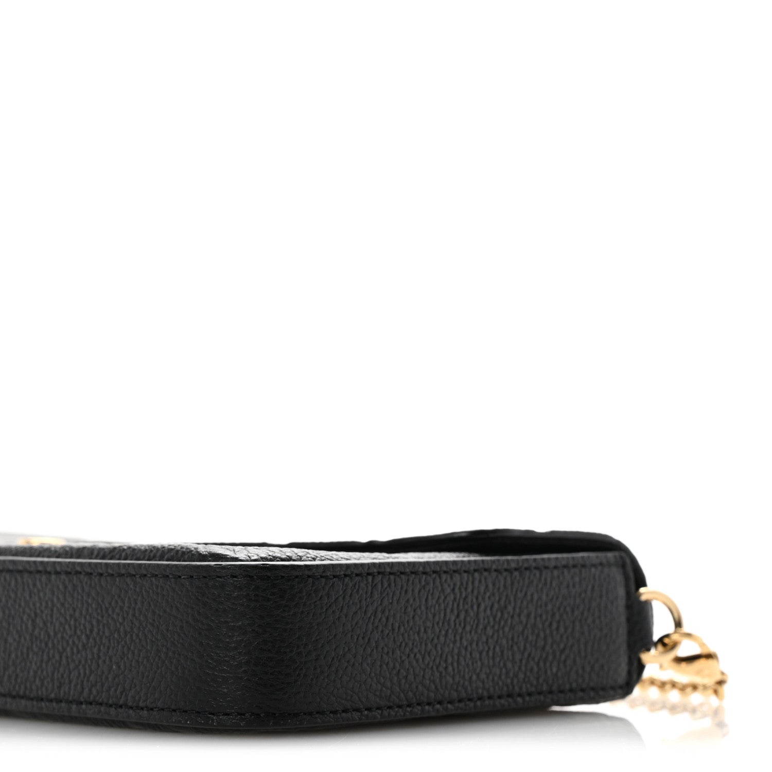 Louis Vuitton Empreinte Pochette Felicie Chain Wallet Black 10 of 13