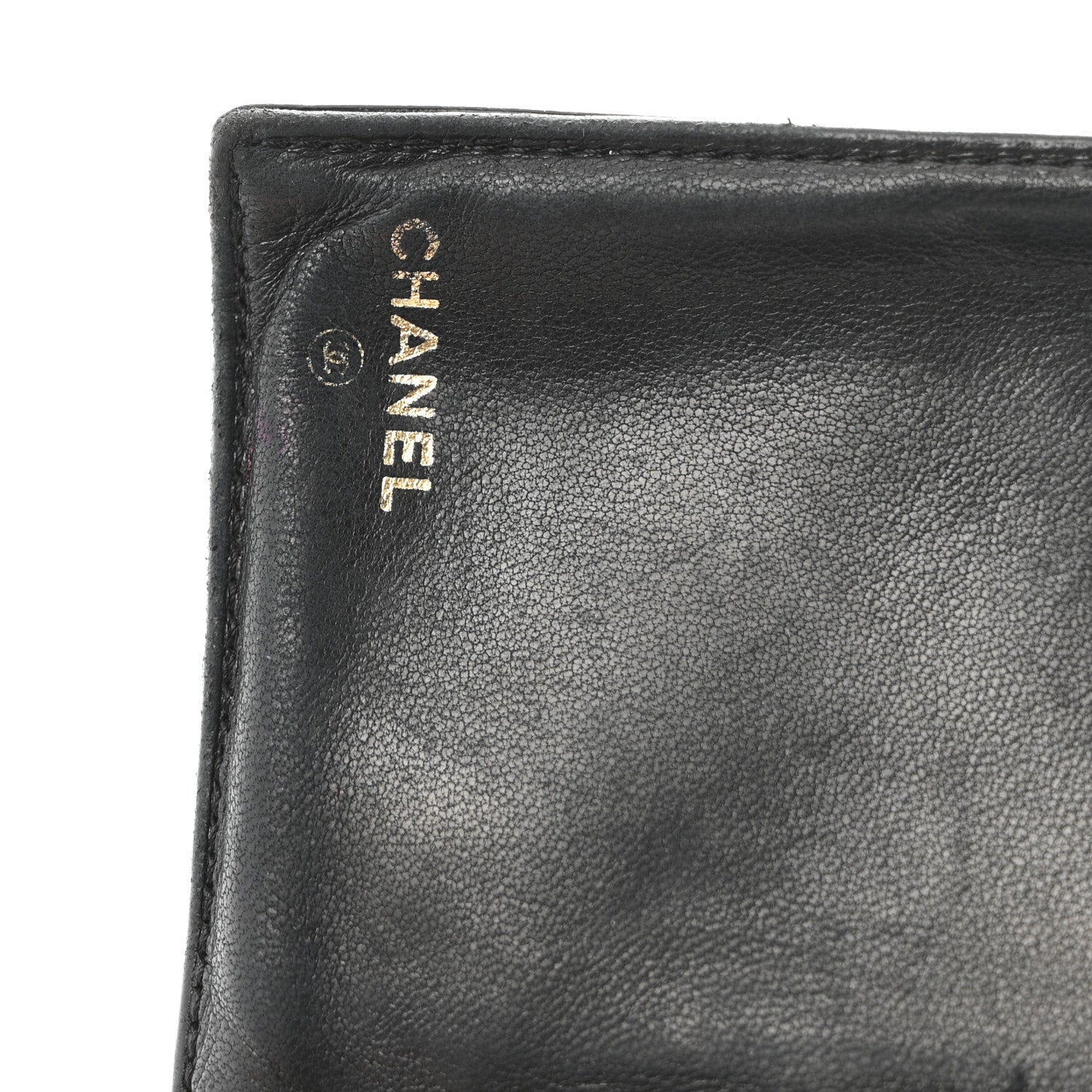 Chanel Patent Timeless CC Compact French Wallet Black 7 of 11