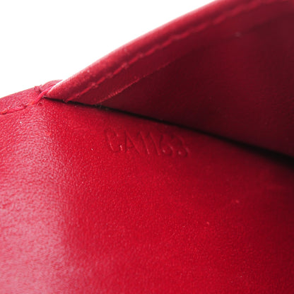 Louis Vuitton Vernis Small Ring Agenda Cover Pomme D'Amour 7 of 7