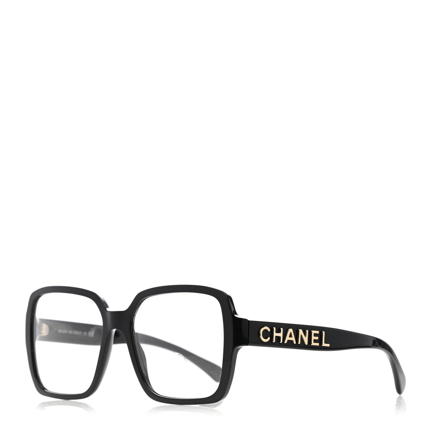 Acetate Square Eyeglasses 5408 Black