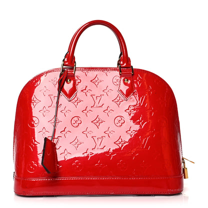 Louis Vuitton Vernis Alma PM Cherry 1 of 23