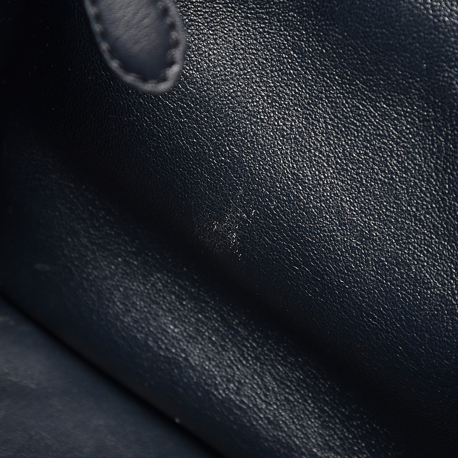 Celine Smooth Calfskin Mini Luggage Navy Blue 10 of 19