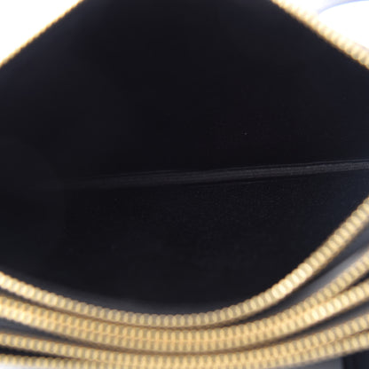Celine Lambskin Small Trio Crossbody Bag Black 7 of 12