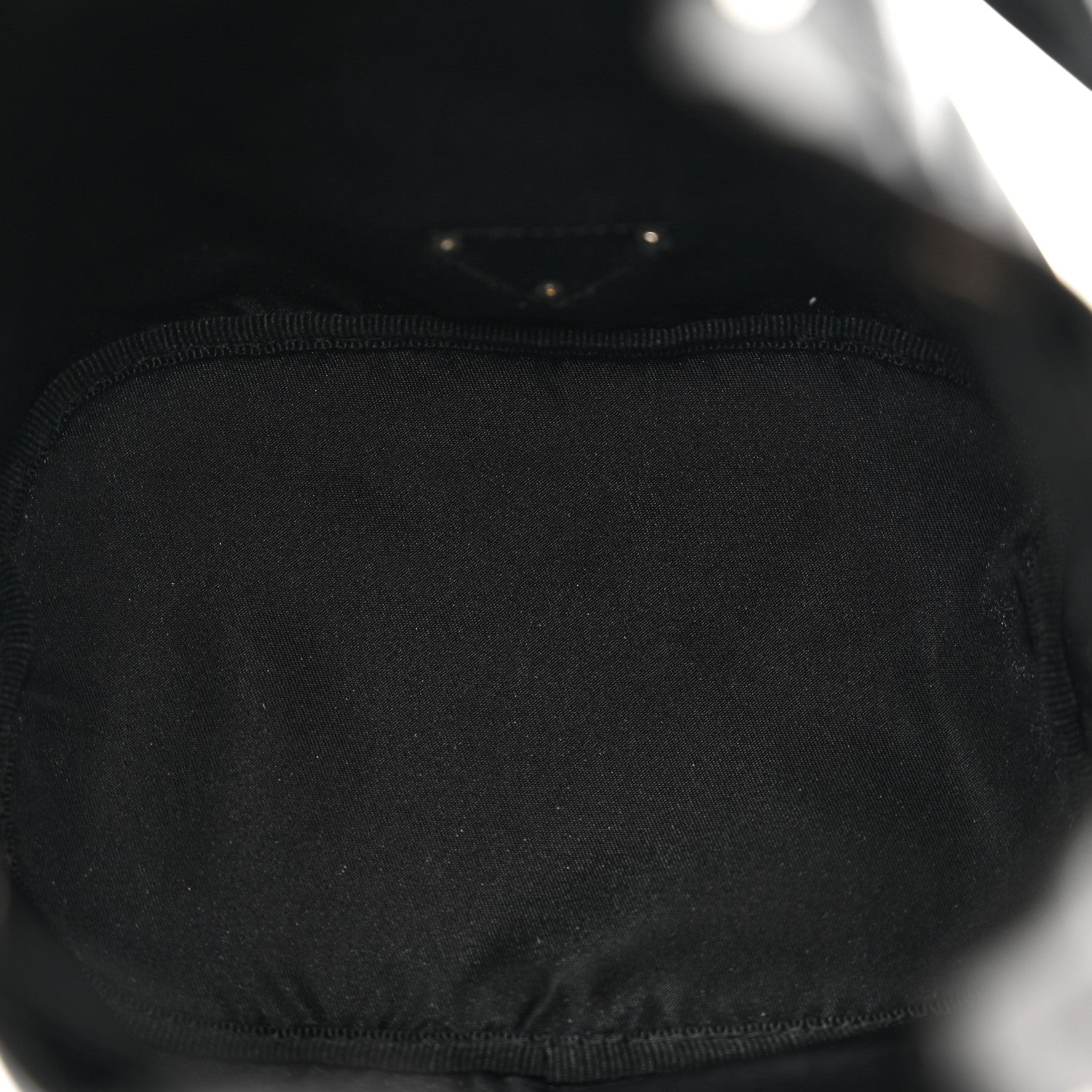 Prada Nylon Vela Drawstring Pouch Black 5 of 9