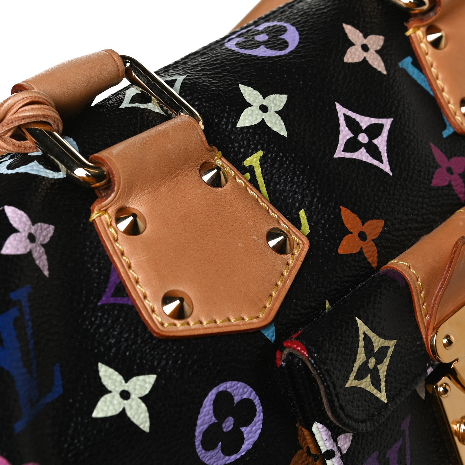 Louis Vuitton Monogram Multicolor Speedy 30 Black 13 of 17