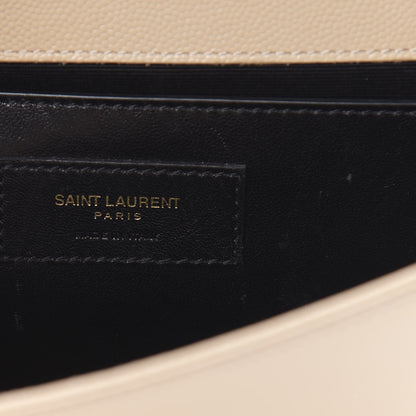 Saint Laurent Grain De Poudre Small Monogram Kate Satchel Nude Powder 6 of 14