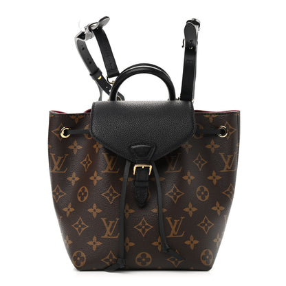 Louis Vuitton Monogram BB Montsouris NM Backpack Black 1 of 9