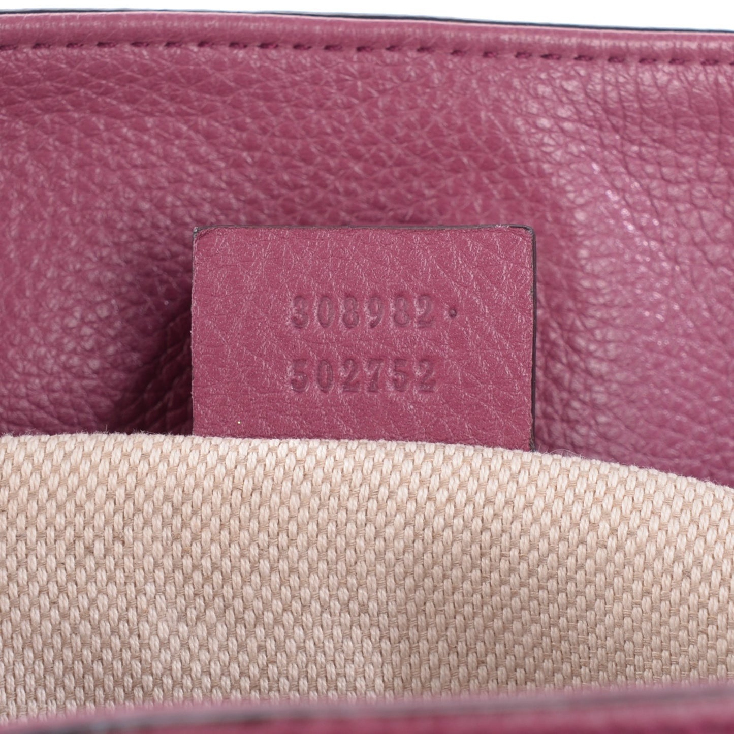 Pebbled Calfskin Medium Soho Chain Shoulder Bag Peonia Flower