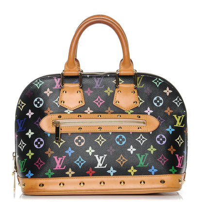 Louis Vuitton Monogram Multicolor Alma Black 1 of 10